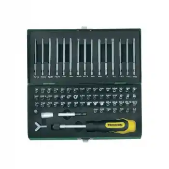 Proxxon 23107 75 Parçalı Tornavida Bits Uç Takımı
