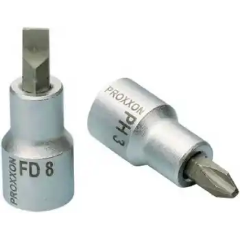 Proxxon 23472 1/2 Yıldız Uçlu Lokma Tornavida