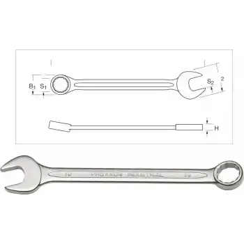 Proxxon 23927 27mm İnce Kombine Anahtar