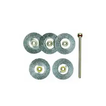 Proxxon 28952 Beşli 22mm Daire Tel Fırça