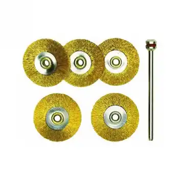 Proxxon 28962 Beşli 22mm Temizleme ve Polisaj Disk Fırça