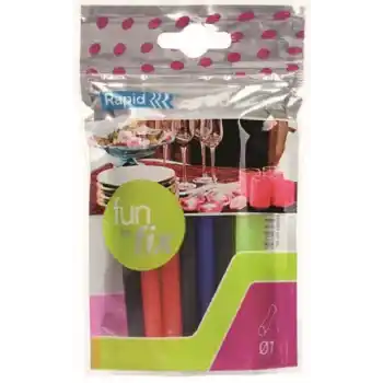 Rapid Yapıştırıcı Ø7x100mm Mini Renkli Yedek Silikon