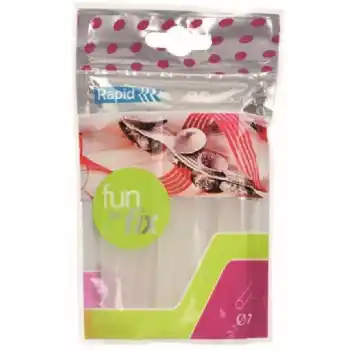 Rapid Yapıştırıcı Ø7x100mm Mini Şeffaf Yedek Silikon