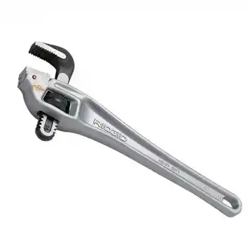 Ridgid 31125 2 ½ Ağır Tip 90° Alüminyum Sondaj Boru Anahtarı 18 450 mm