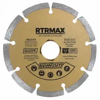Rtrmax REA180 180 Soketli Elmas Testere
