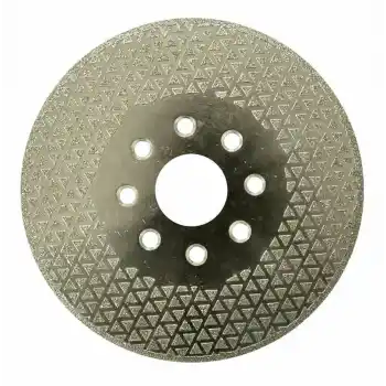 Rtrmax REE115A 115mm Elektrolize Testere Flanşlı Tek Yüz Elmaslı