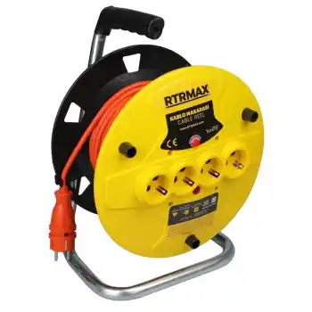 Rtrmax REM32540 40mt 3x2,5mm Makaralı Kablo Açık Tip