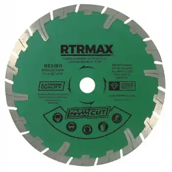 Rtrmax RES180 180 Uzun Segmentli Turbo Elmas Testere