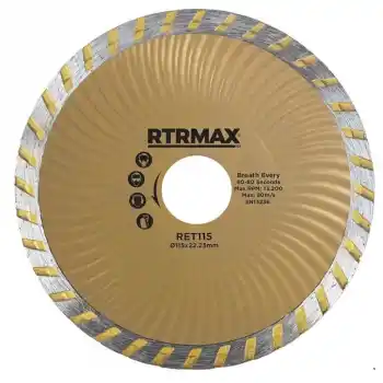 Rtrmax RET180 180 Turbo Kanallı Elmas Testere