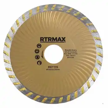 Rtrmax RET230 230 Turbo Elmas Kanallı Testere