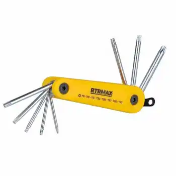 Rtrmax RH03848 8 Parça Set Çakı Alyan Torx