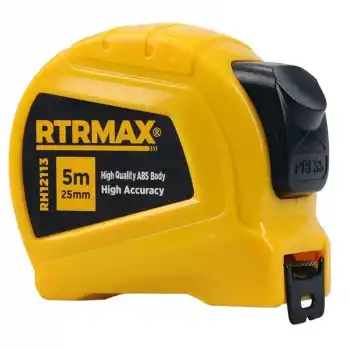 Rtrmax RH12112 5mtx19mm Stoplu Şerit Metre