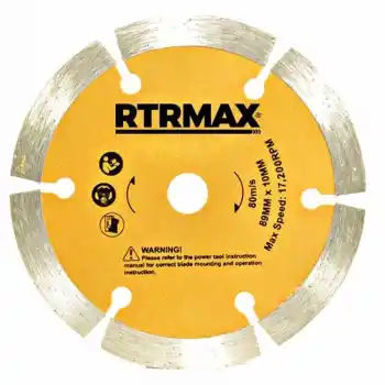 Rtrmax RRA089 RTM110 için 89mm Soketli Elmas Testere