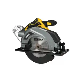 Rtrmax RTX3080B Solo Akülü Daire Testere 185 mm