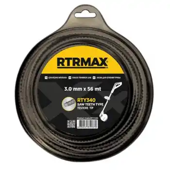 Rtrmax RTY340 3,0mmx56m Gri Testere Tırpan Misinası
