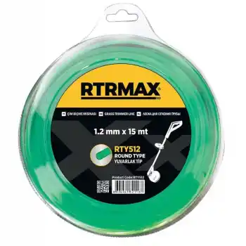 Rtrmax RTY516 1.6mmx15m Tırpan Misinası Yeşil Yuvarlak