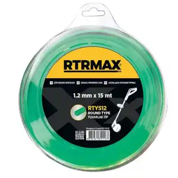 Rtrmax RTY530 3.0mmx56m Yeşil Yuvarlak Tırpan Misinası