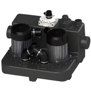 Sanicubic 2 GR HP Bıçaklı Çift Pompalı Öğütücü Foseptik Tahliye İstasyonu