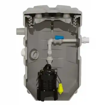 Sanihydro SANIFOS 280 1 VX S Wortex Pompalı Foseptik ve Pis Su Tahliye İstasyonu