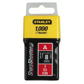 Stanley 1-TRA209T Hafif Hizmet Tipi Zımba Tel Setleri 14 mm (1000 Adet)