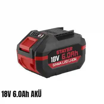 Stayer 6.0Ah Yedek Batarya Akü