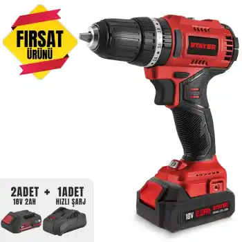 Stayer PBL 50 Akülü Darbeli Matkap Vidalama