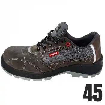 Stayer WINDJR İş Ayakkabısı Süet Deri Kompozit Burun Çift Dansite PU-PU Taban 45 Numara