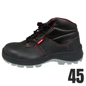 Stayer ZC3S3 Baskılı Deri Çelik Burun Çelik Arataban Bot Çift Dansite PU-PU Taban 45 Numara