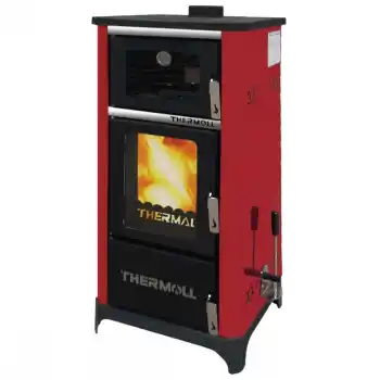 Thermall T-25 Dşk Dikey Şömine Fırınlı Kat Kalorifer Sobası