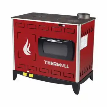 Thermoll T-20 Lora Kuzineli Kovalı Fanlı Kat Kalorifer Sobası