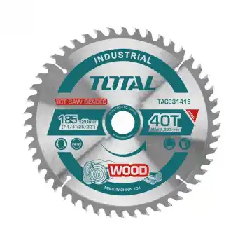 Total TAC231415 Ahşap Daire Testere Yedek Bıçak 185mm