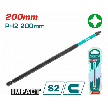 Total TACIM71PH2200 Darbeli PH2 20 cm Bits Uç