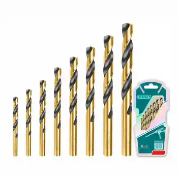 ​​​​​​​Total TACSD0801 8 Parça HSS Matkap Uç Seti