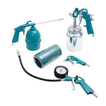 Total TATK051 Kompresör 5 Parça Havalı Alet Seti