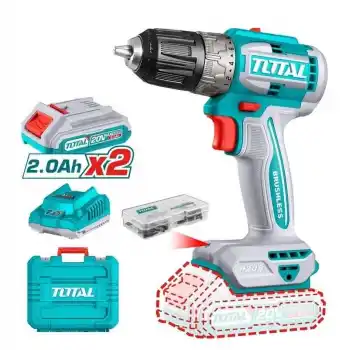 Total TDLI20453E Akülü Matkap Vidalama