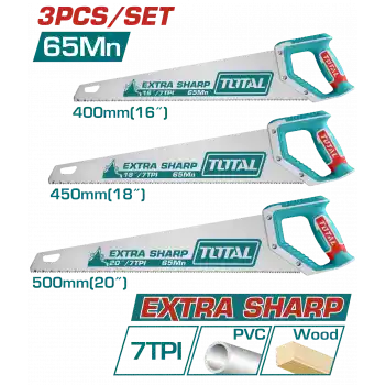 Total TOS23093 Üçlü Pala Testere Seti