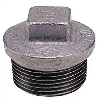 Trakya Döküm 1 1/2 Galvaniz Dış Dişli Tapa