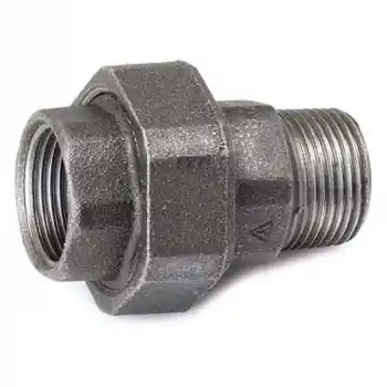 Trakya Döküm 1 1/2 Siyah Kuyruklu Düz Rakor