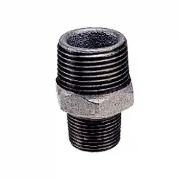 Trakya Döküm 1 1/2x1 1/4 Siyah Nipel Redüksiyon