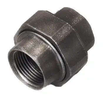 Trakya Döküm 1/2 Siyah Düz Rakor