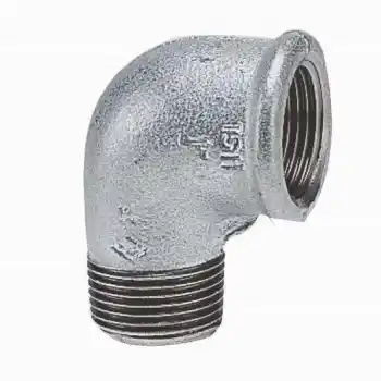 Trakya Döküm 2 Galvaniz Kuyruklu Dirsek