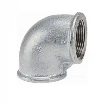 Trakya Döküm 3 Galvaniz Dirsek 90°