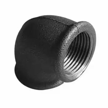 Trakya Döküm 3 Siyah Dirsek 90°