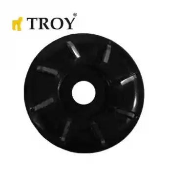 Troy 25088 Avuç Taşlama için Ahşap Oyma Diski, 8 Dişli