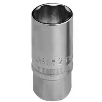 Troy 26126 1/2 inç Buji Lokması (Ölçü 21mm-Çap 27,8mm-Uzunluk 65mm)