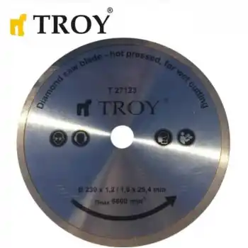 Troy 27123 Mermer Porselen Kesici Elmas Testere, 230mm