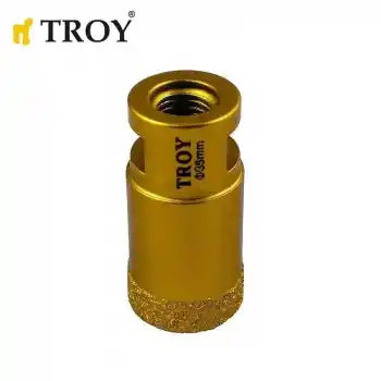 Troy 27450-35 Avuç Taşlamalar için Seramik Kuru Elmas Delici 35mm