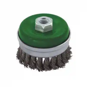 Troy 27708-75 Burma Telli Kuşaklı Çanak Fırça (75mm)