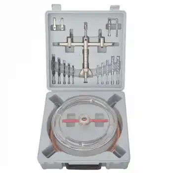 Troy T 27491 Vantuzlu Daire Testere Panç Seti (Ø 30-120 mm)