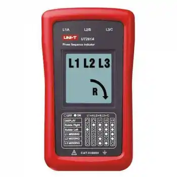 Uni-t UT261A Dijital Faz Sırası Ölçer